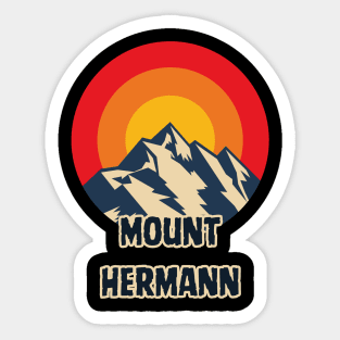 Mount Hermann Sticker